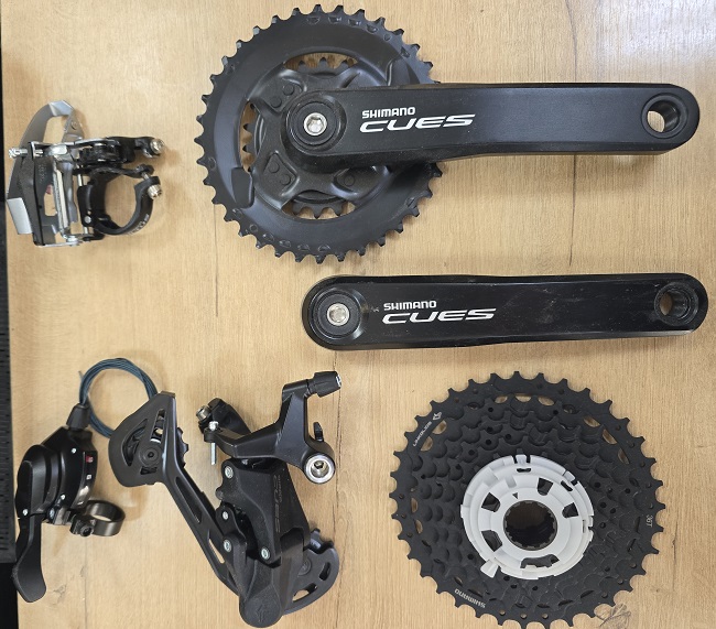 Трансмиссия Shimano Cues 2*9